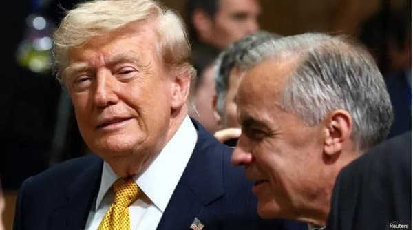 Trump slaps 50% tariffs on Canada and Carney vows to 'intensify' trade talks