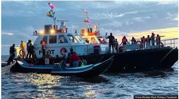 At least 27 dead and 83 missing after passenger ferry capsizes off Guyana