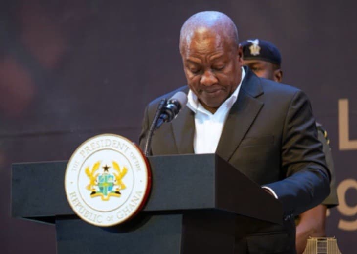 'His loyalty never wavered': Mahama pays emotional tribute to late defence minister
