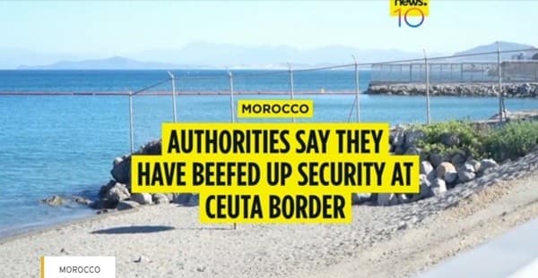 Moroccan authorities say they have beefed up security at Ceuta border