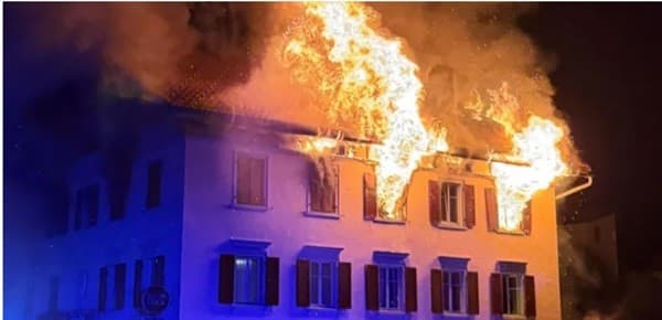 Five missing after fire in Swiss Alpine town