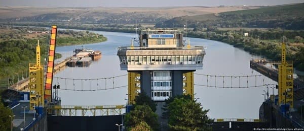 Romania shuts nuclear plant, Hungary dams dry Danube River