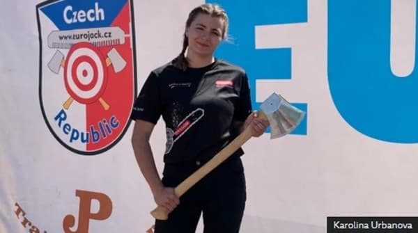 'It makes me different': Meet the women breaking world records in lumberjack sports