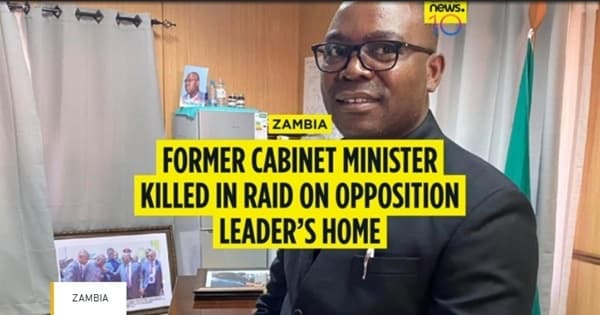 Former Zambian minister killed in post-election security raid