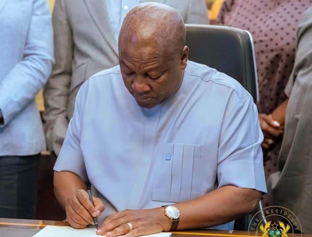 Mahama signs controversial Tribunals Bill into law 