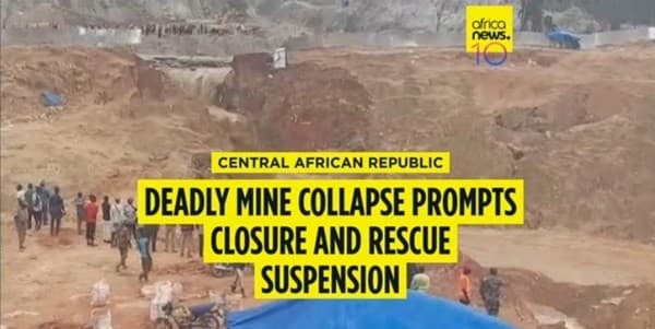 Central African Republic shuts Zamboye gold mine after deadly collapse