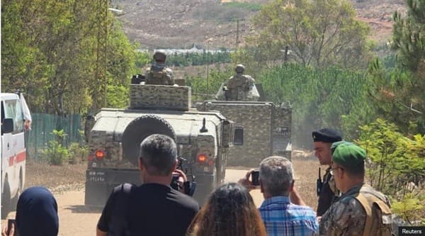 Lebanese army says troops deploying in 'pilot zone' after Israeli withdrawal