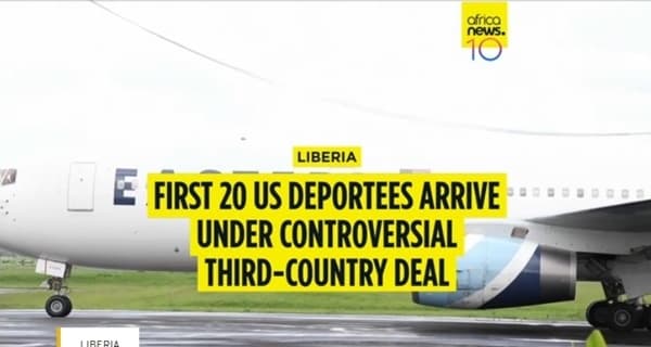 First US deportees arrive in Liberia under controversial third-country deal