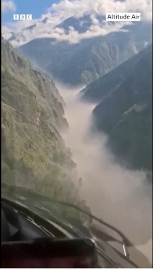 Collapsed glacier likely caused devastating Nepal-Tibet floods, scientists say