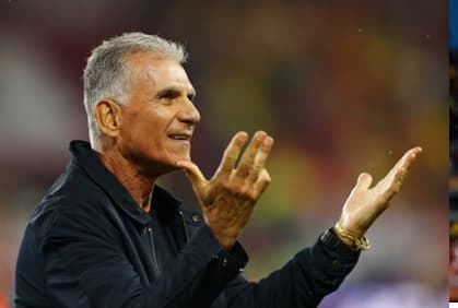 'We won the game with the brains' -Carlos Queiroz