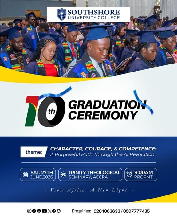 Southshore University marks 10th graduation with focus on leadership in AI era