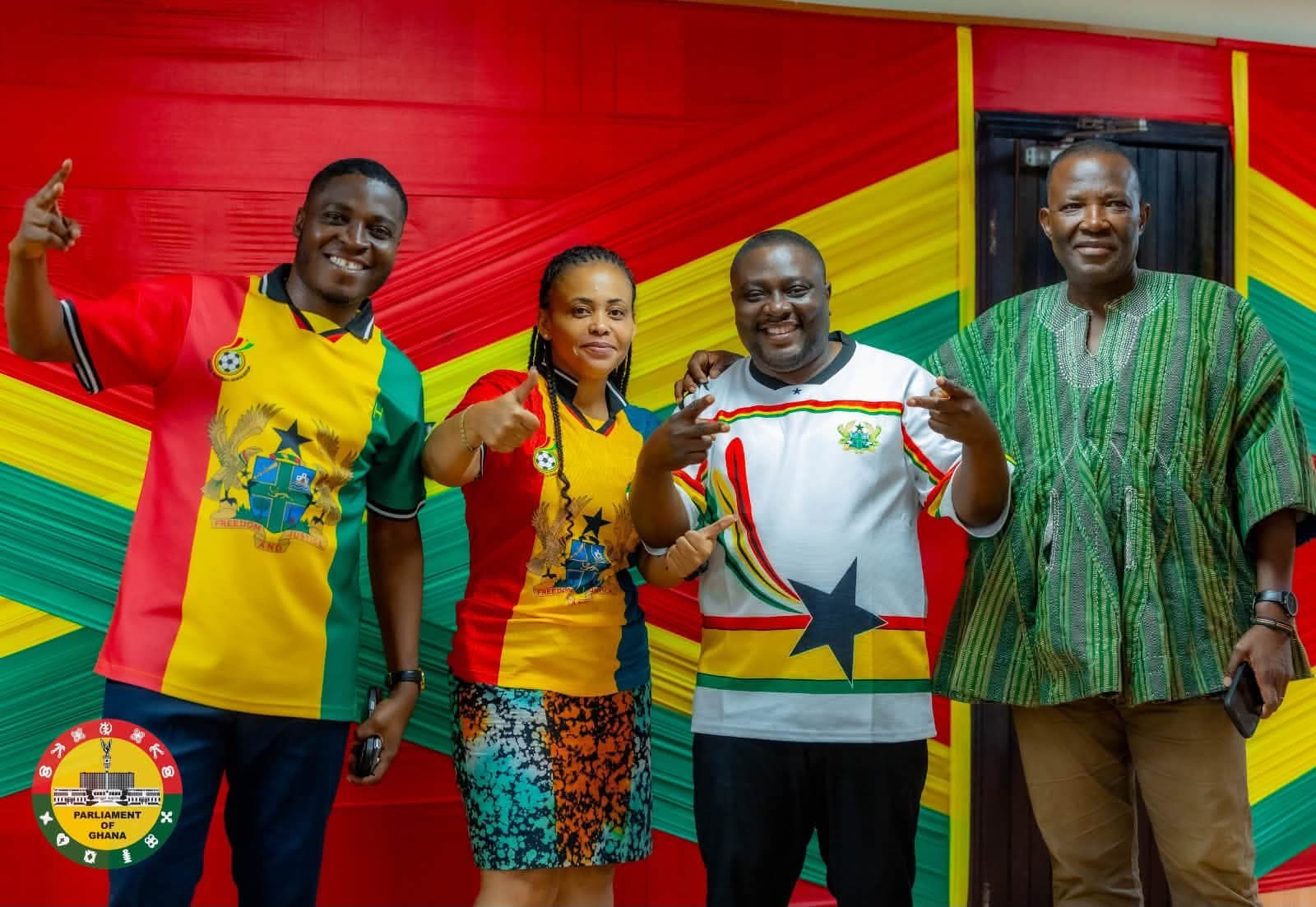 Ghana MPs don national colours in Parliament as Black Stars prepare for World Cup opener
