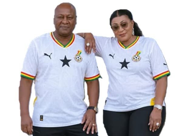 President John Dramani Mahama and Lordina Mahama 