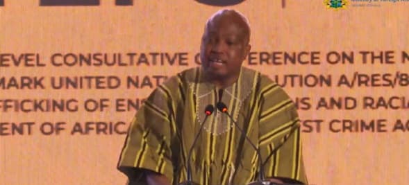 Ghana urges global action on reparations 